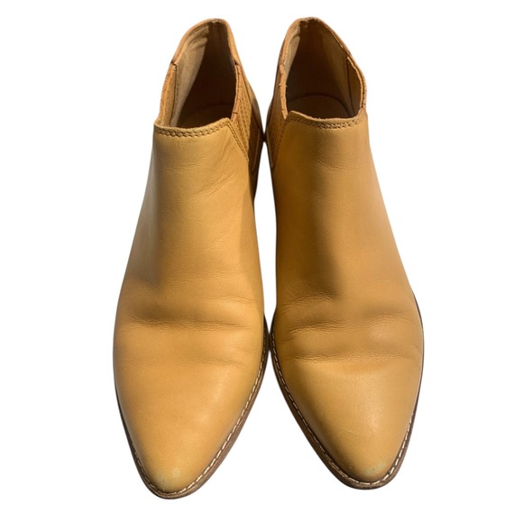 Madewell The Myles Ankle Boot Desert‎ Camel SZ 6 bootie brown tan women cowboy - Picture 2 of 10